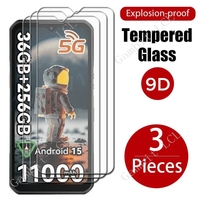 3PCS Protective Tempered Glass For Oukitel WP55 Pro ON OukitelWP55Pro OukitelWP55 WP55Pro 6.58\