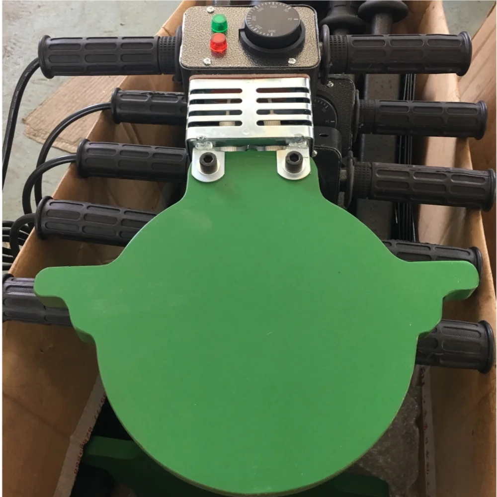 New 40-200mm Manual Single Column Screw Hydraulic Butt Welder for PE/PP/PVC/Poly Precision Pressure Gauge Auto-Lock Function - view 6
