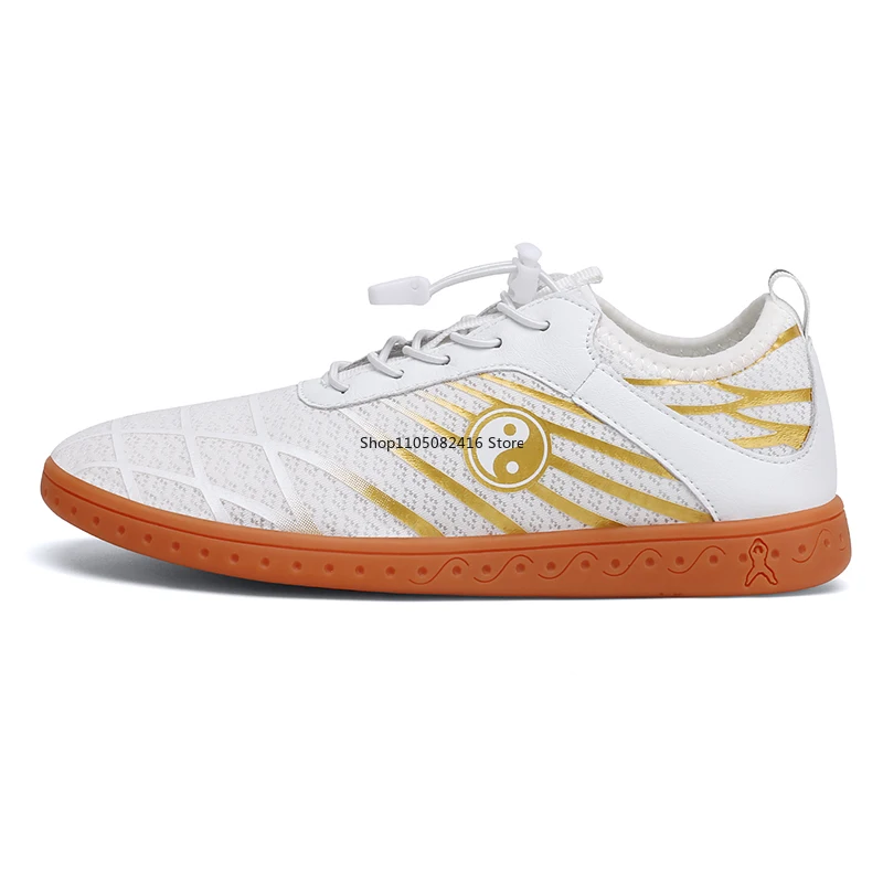 أحذية تاي تشي للنساء والرجال أحذية كونغفو شبكية قابلة للتنفس أحذية فنون الدفاع عن النفس غير قابلة للانزلاق أحذية رياضية مريحة للاستخدام في الهواء الطلق