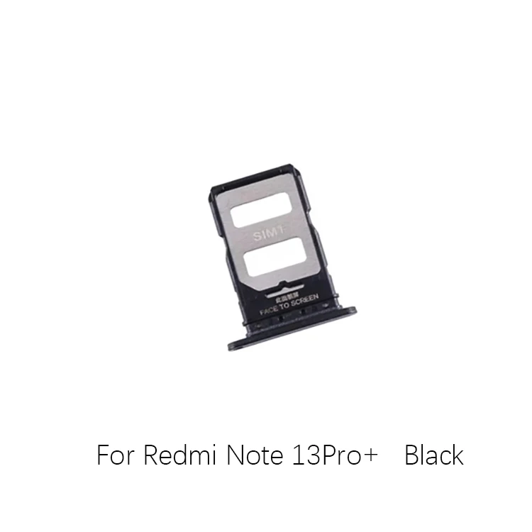 For Xiaomi Redmi Note11 Note12 Note12Pro Note13 Note13Pro Note14 Note14Pro Sim Card Tray Slot Holder Socket Repair Parts
