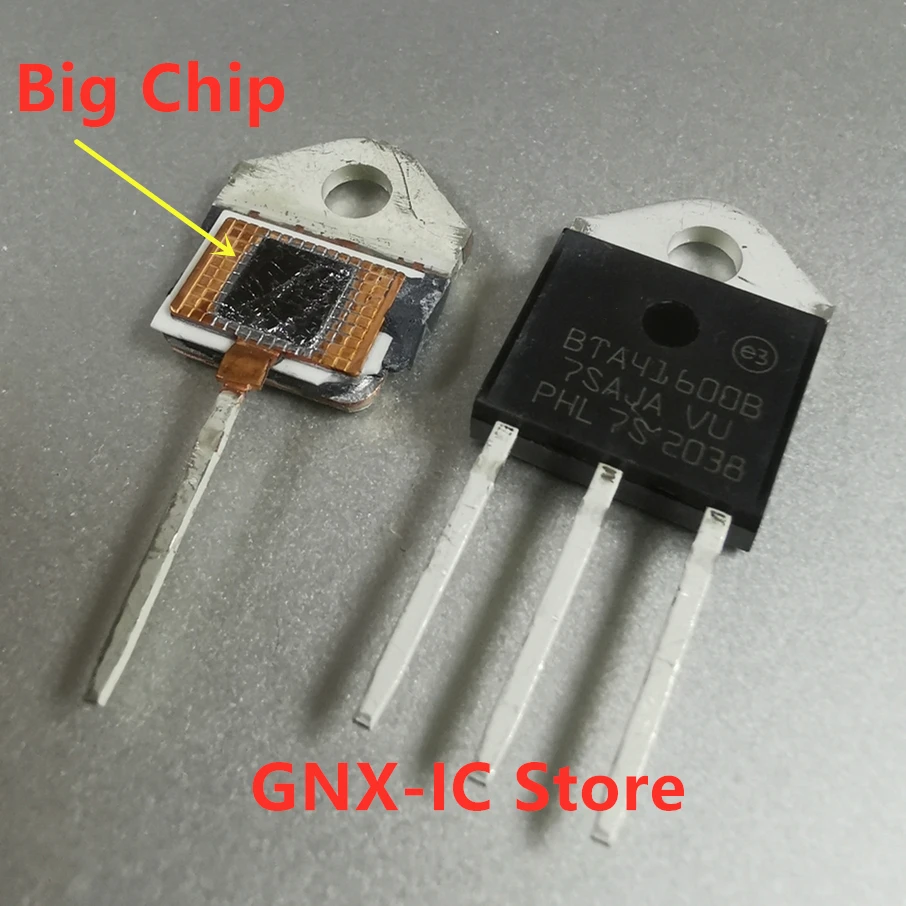 10PCS/Lot 100% Original New BTA41700B BTA41800B BTA411200B TO-3P Triac BTA41-700B BTA41 700B 800B BTA417008 BTA418008