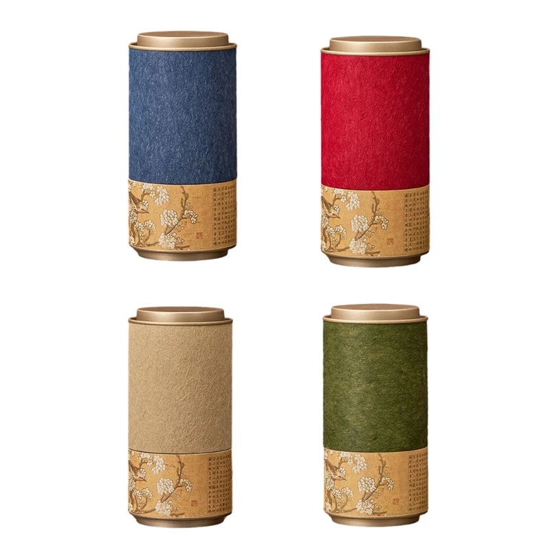

Portable Tea Storage Container Compact Tea Box Chinese Culture Tea Containers J78C