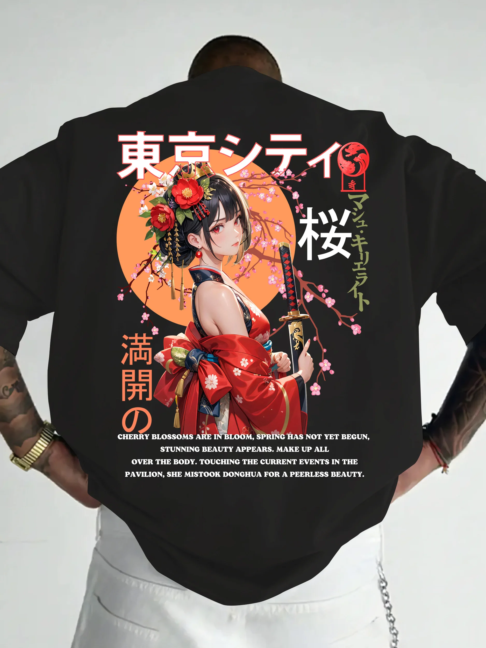Kaus Lengan Pendek Musim Panas - Street Fashion In Tokyo ulasan dan harga