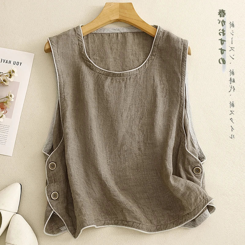سترة نسائية أنيقة بلون واحد، توب صغير بمقاسات كبيرة، ملابس نسائية بأزرار دائرية، طبقة علوية مع حشوة للكتف