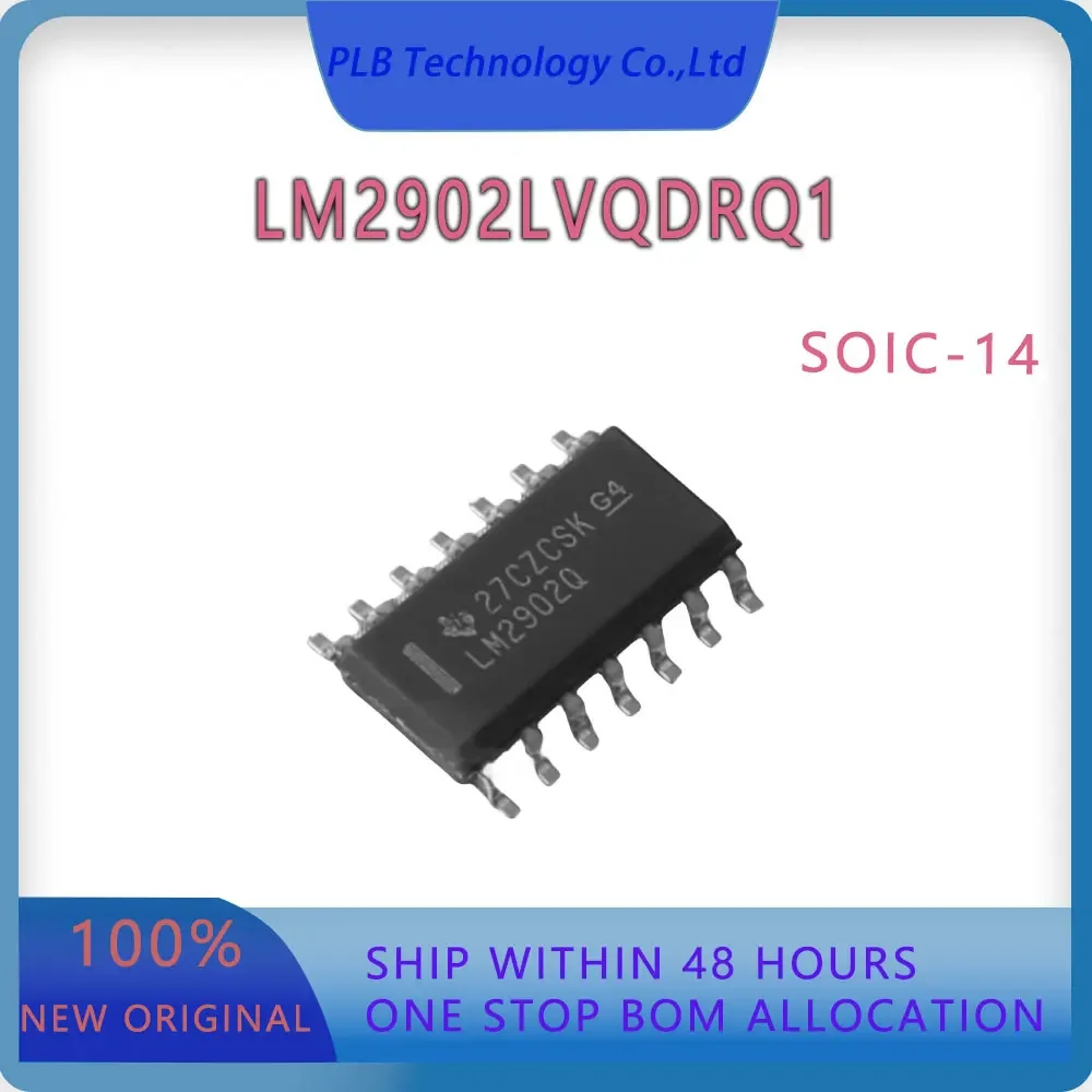 الأصلي LM2902LV-Q1 الدوائر المتكاملة LM2902LVQDRQ1 SOIC-14 IC رقاقة مكبرات الصوت التشغيلية (op amps) مخزون إلكتروني جديد