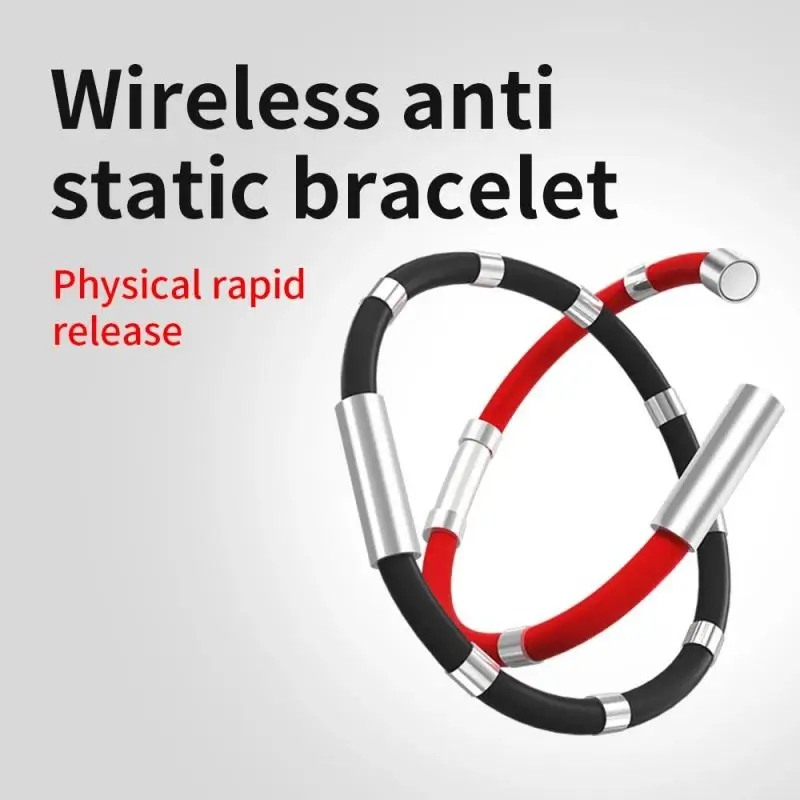 Fashion Sport Wristbands Eliminate Human Body Static Electricity Stylish Car AntiStatic Bands Car Anti-Static Accessories Unisex