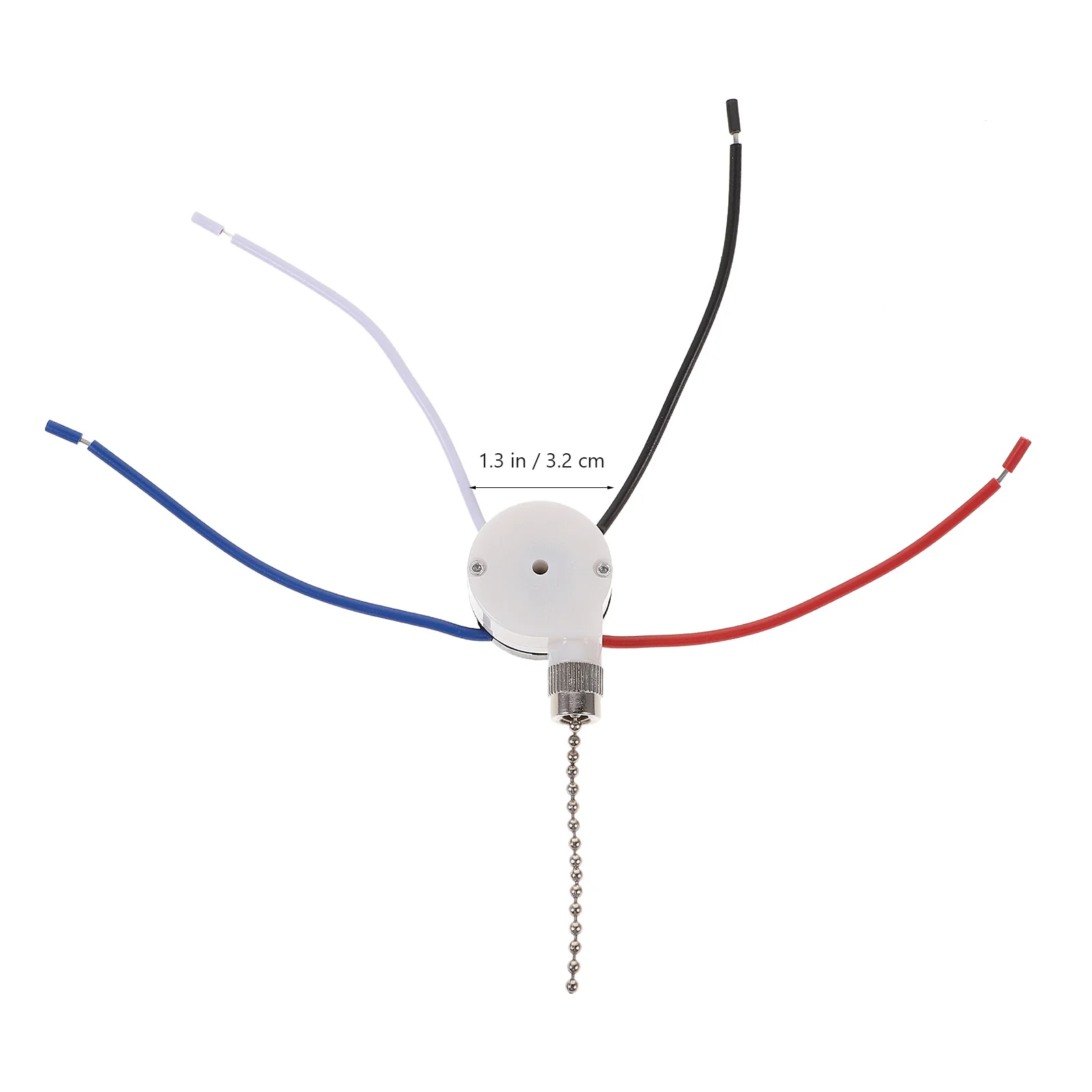 

Ceiling Fan Pull Chain 3-Speed 4- -Off Switch Replacement For Cabinet Light Lamp Accessories Pull String Repair Part