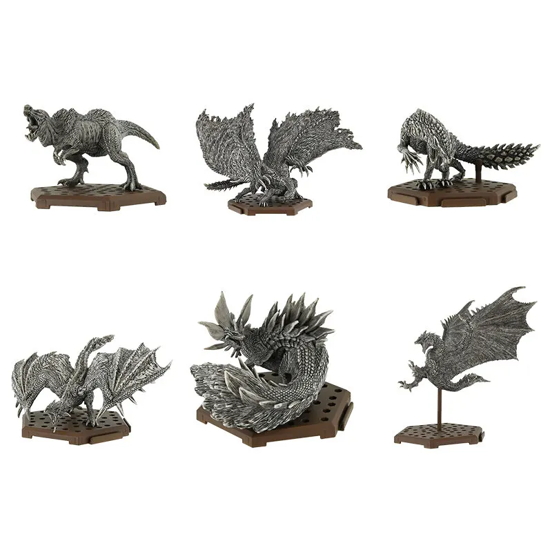 カプコン モンスターハンター 石像 ブラインドボックス Vol.1 石化した水月 ゴアマガラ ラスラロス コレクタブルフィギュア ゲームファン向け