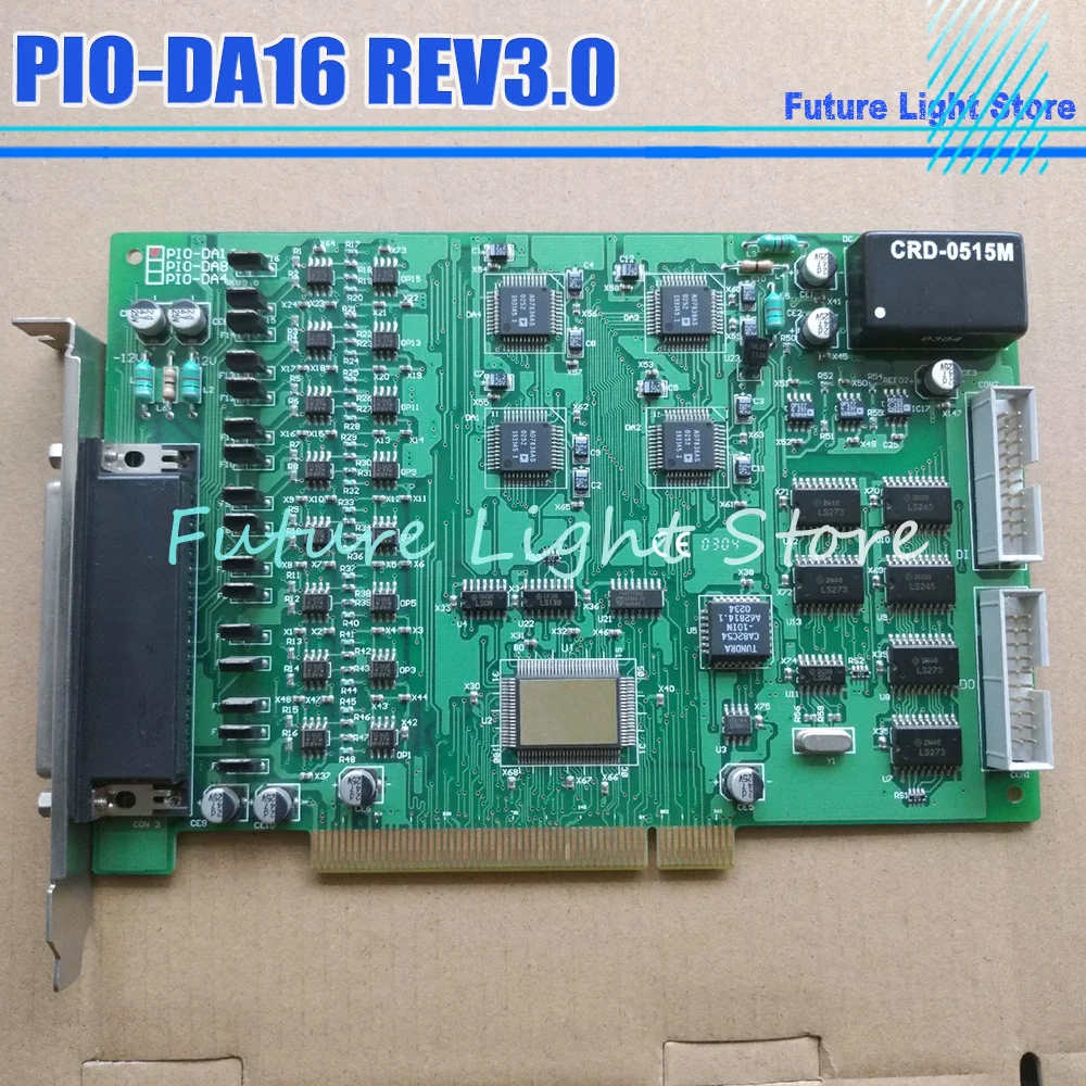 16-Channel Universal PCI Analog Output Card PIO-DA16 REV3.0