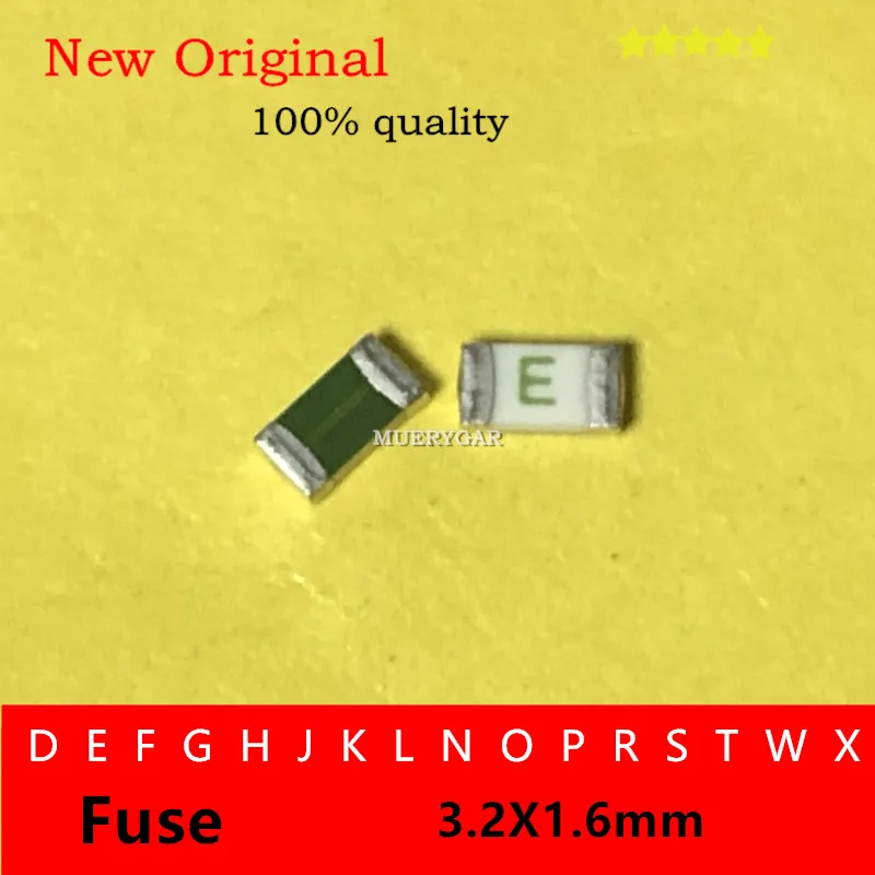 (10-200pieces/lot)100%New Suitable for Epson printers - fuses  D   E   F   K  G  H  O  P  R   T  W   X   3.2X1.6mm  Fuse
