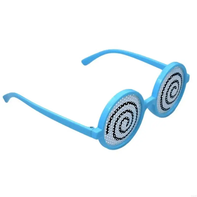 H58E 마법 구축함 안경 참신한 재미있는 안경 오타쿠 영웅 의상 코스프레