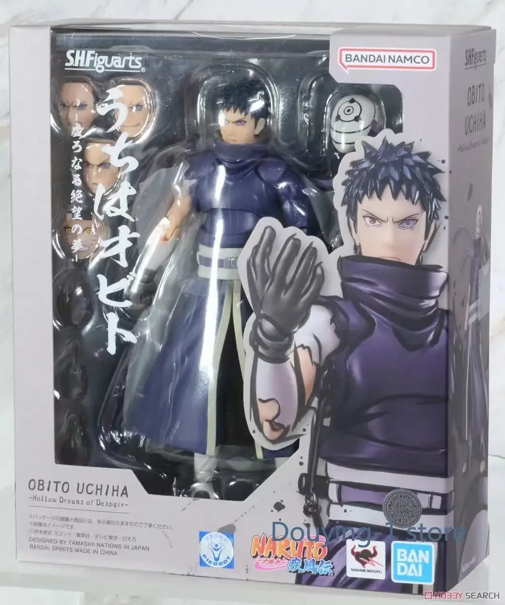 

Bandai Spirits Shf S.h.figuarts Uchiha Obito Naruto Shippuden Action Figure Collection Model Toy Gift 15cm Ready Stock