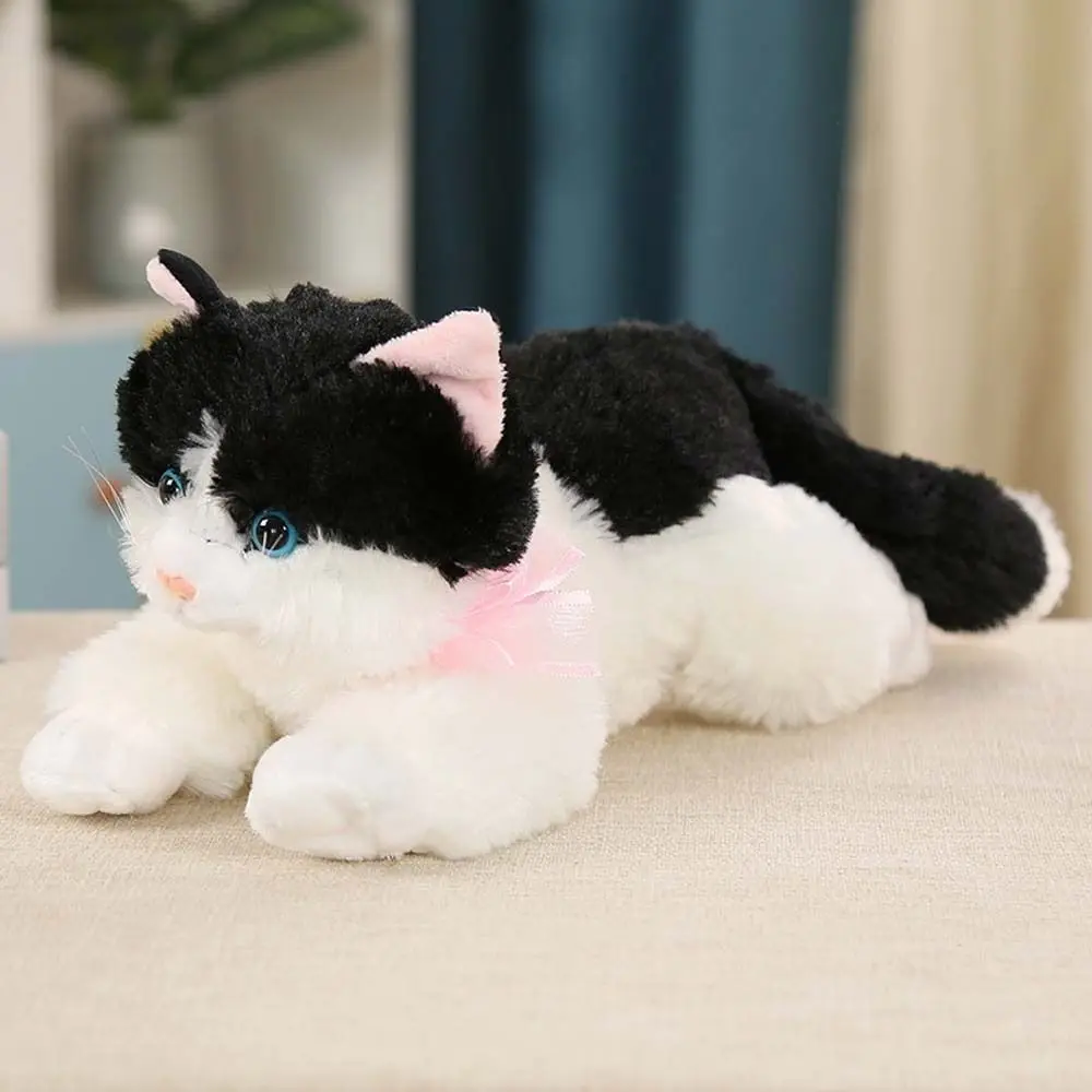 Appease  Sleep  Home Decoration Stuffed Animal Soft Cat Stuffed  Cat    Pillow Simulation Cat
