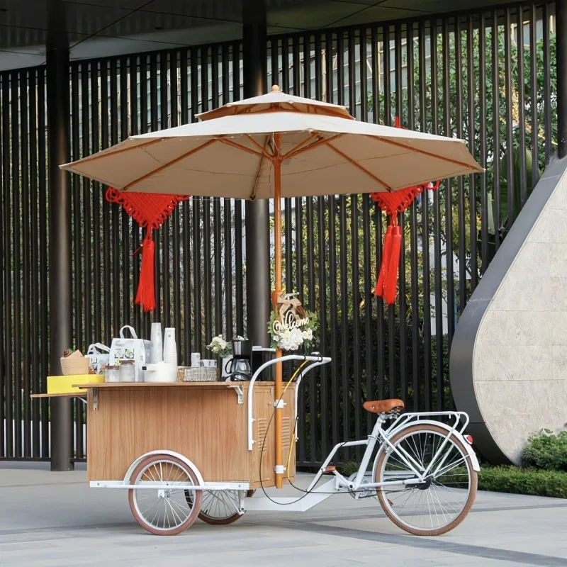 wood scenic spot, food truck mobile dining car, night market stall car, shopping mall promotion display car, snack truck