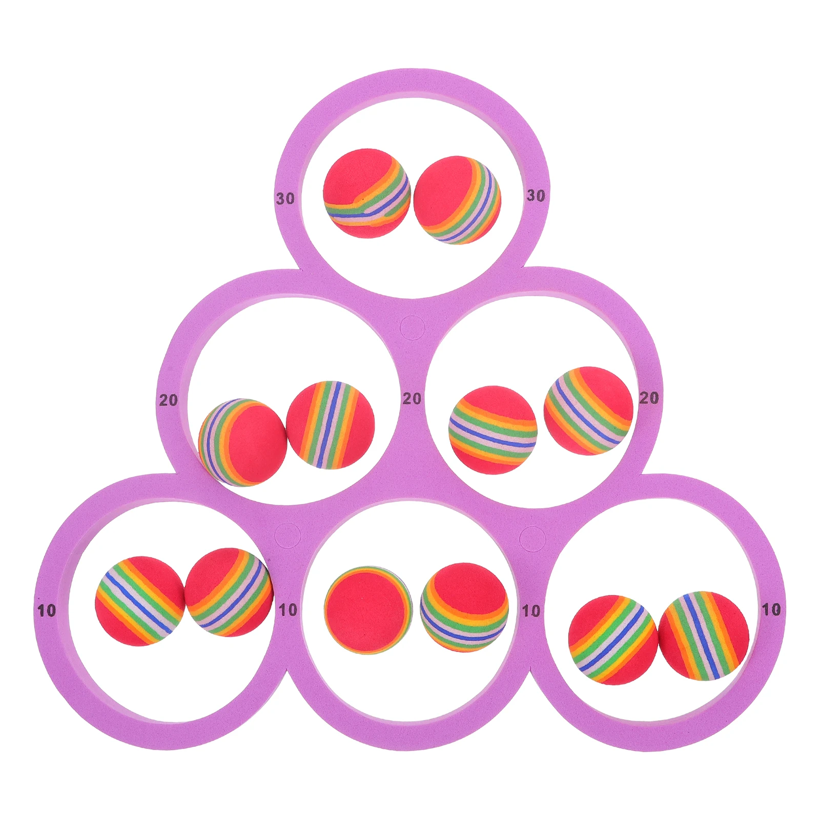 1 zestaw 1 Zestaw Koła do Zabawy w Wodzie Eva, Pływające Koła do Rzucania w Basenie, Zabawa Rodzinna na Zewnątrz, Koła z Oznaczeniami Wyników, Plastikowe Koła do Rzucania dla Dzieci i Nastolatków