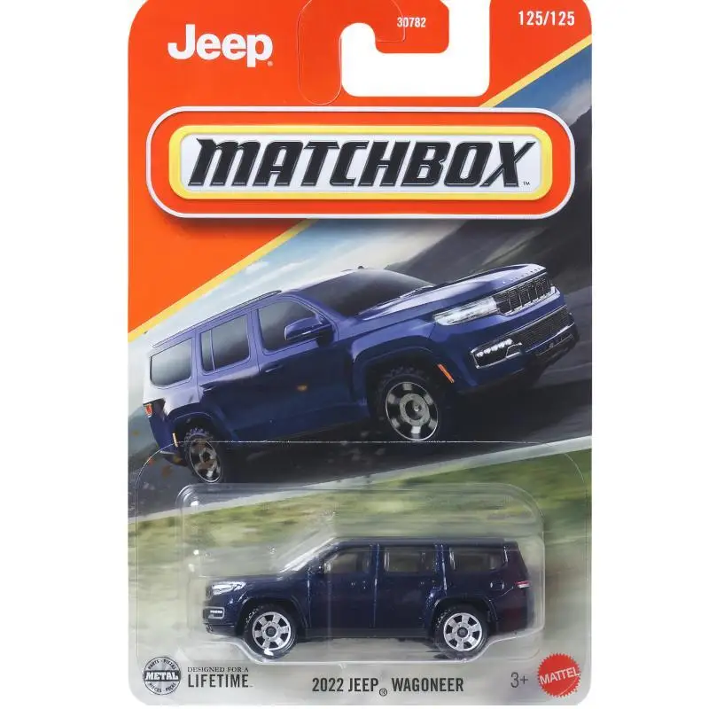 

Оригинальный автомобиль 2025J Matchbox 1/64, литой под давлением 2022, Jeep Wagoneer, имитация модели автомобиля, игрушки, коллекция для мальчиков, подарки на день рождения