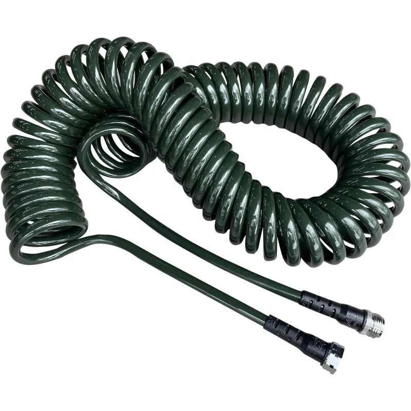 Water Right PCH-075-FG-4PKRS Rubber Garden Hose, 75-Foot, Forest Green