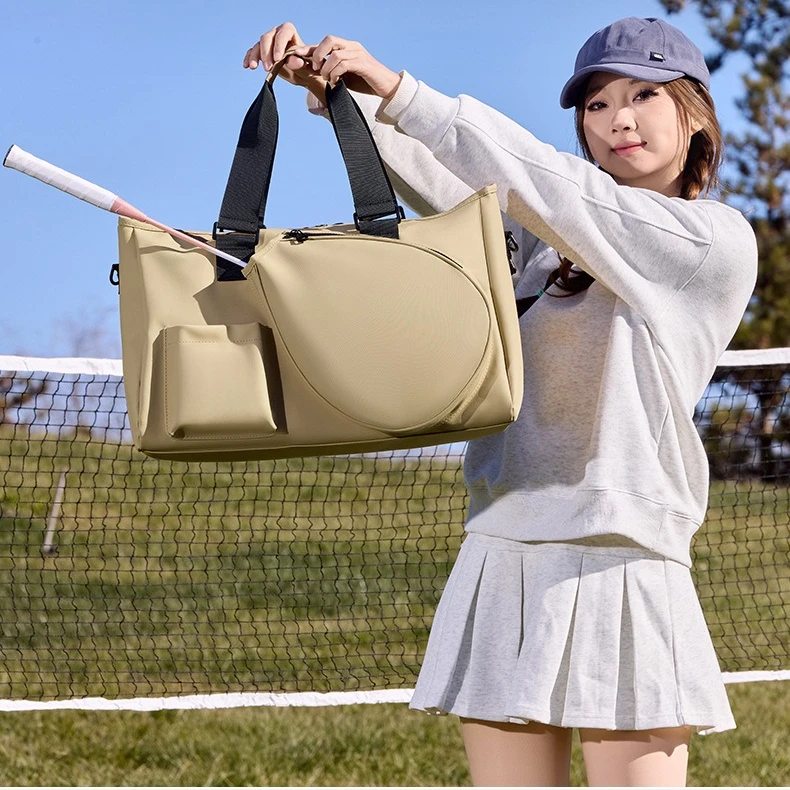 

Wear-resistant Oxford fabric universal tennis and badminton racket handbag, large capacity portable sports shoulder bag