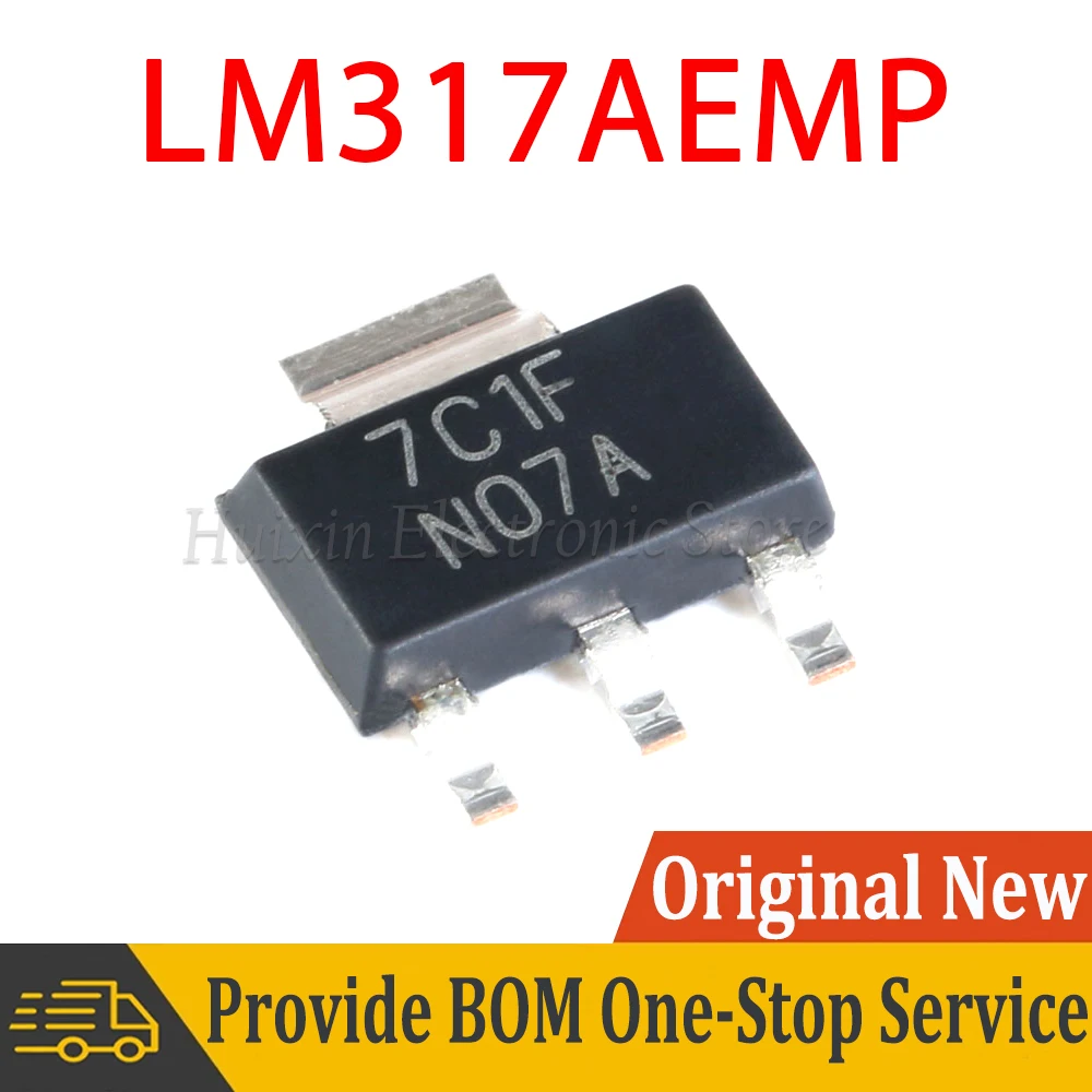 

LM317AEMP/NOPB LM317AEMP SOT-223 Accuracy 1% 3-terminal Adjustable Regulator SMD New and Original IC Chipset