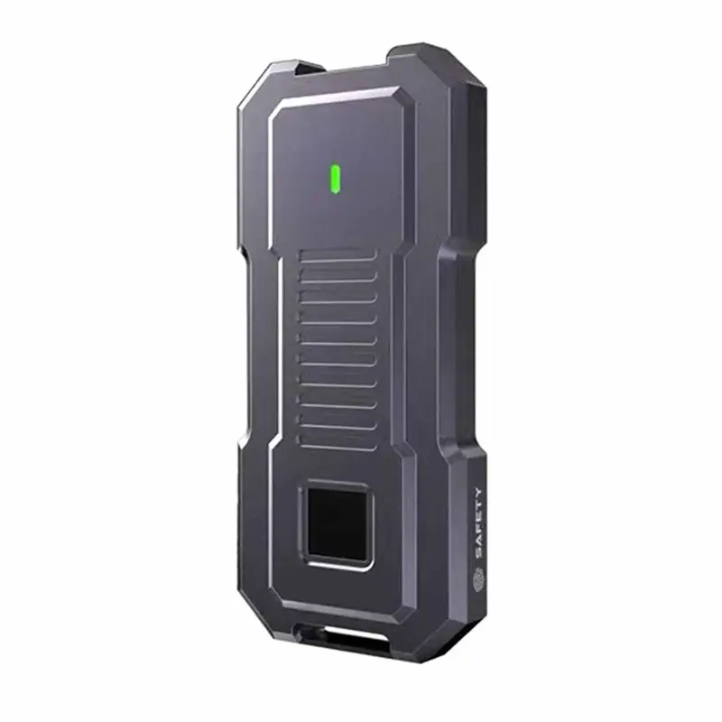 

N35R-JEYI M.2 NVME Fingerprint Encryption SSD Enclosure M.2 SSD Enclosure External Drive Case