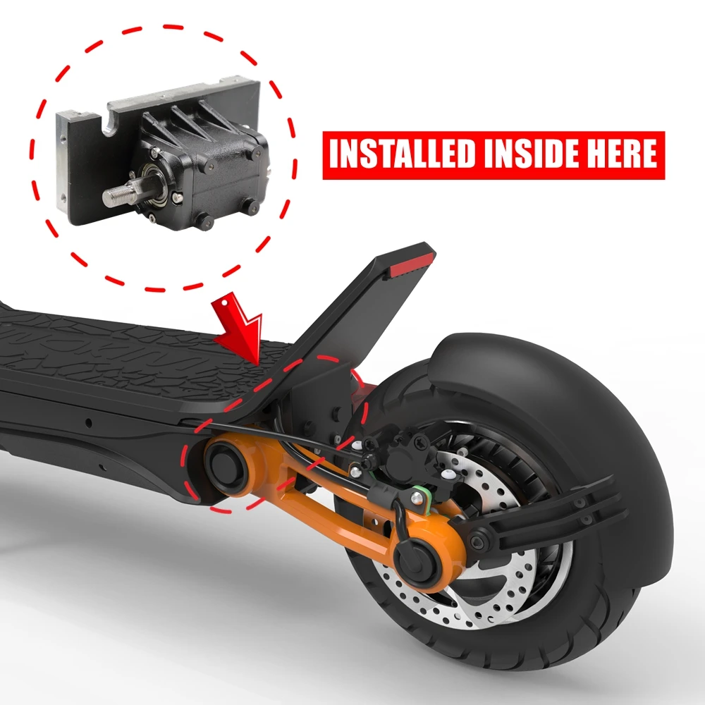 Sistema de suspensão traseira para scooter elétrico, Shock Absorber Kit, Damper Assembly, Peças sobressalentes oficiais, INKIM, OXO, OX