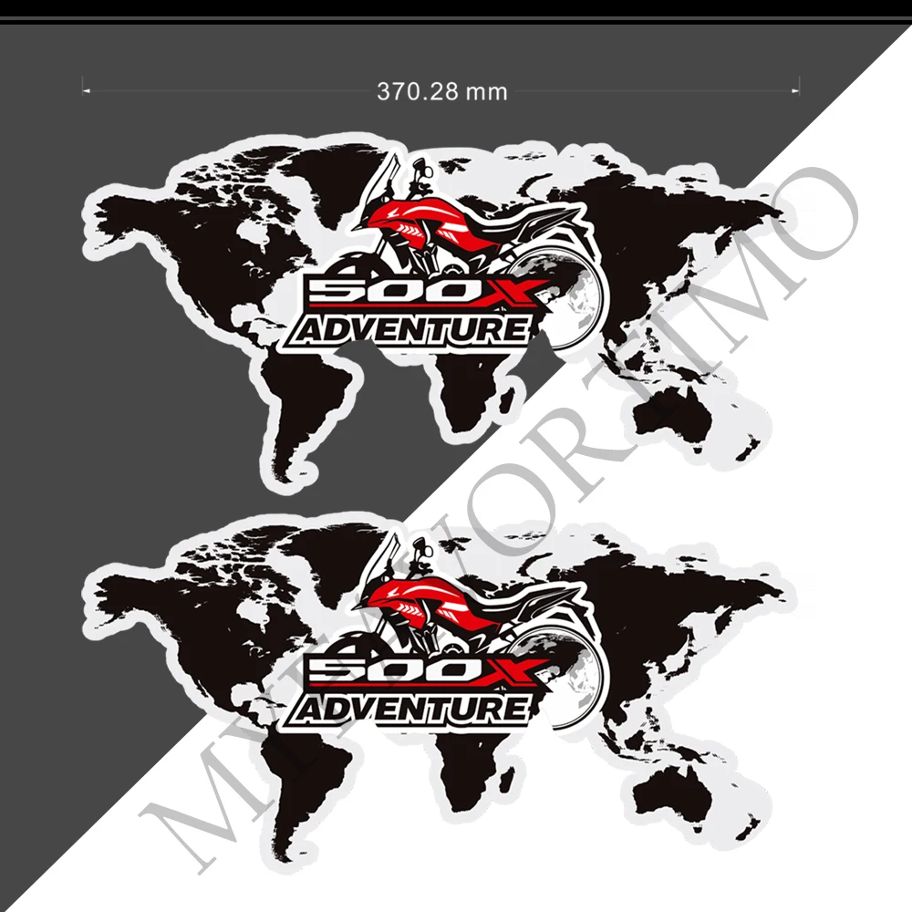 Trunk Luggage Panniers Aluminium Cases Emblem Logo Stickers Decals Protector For Honda CB500X CB 500 X 500X