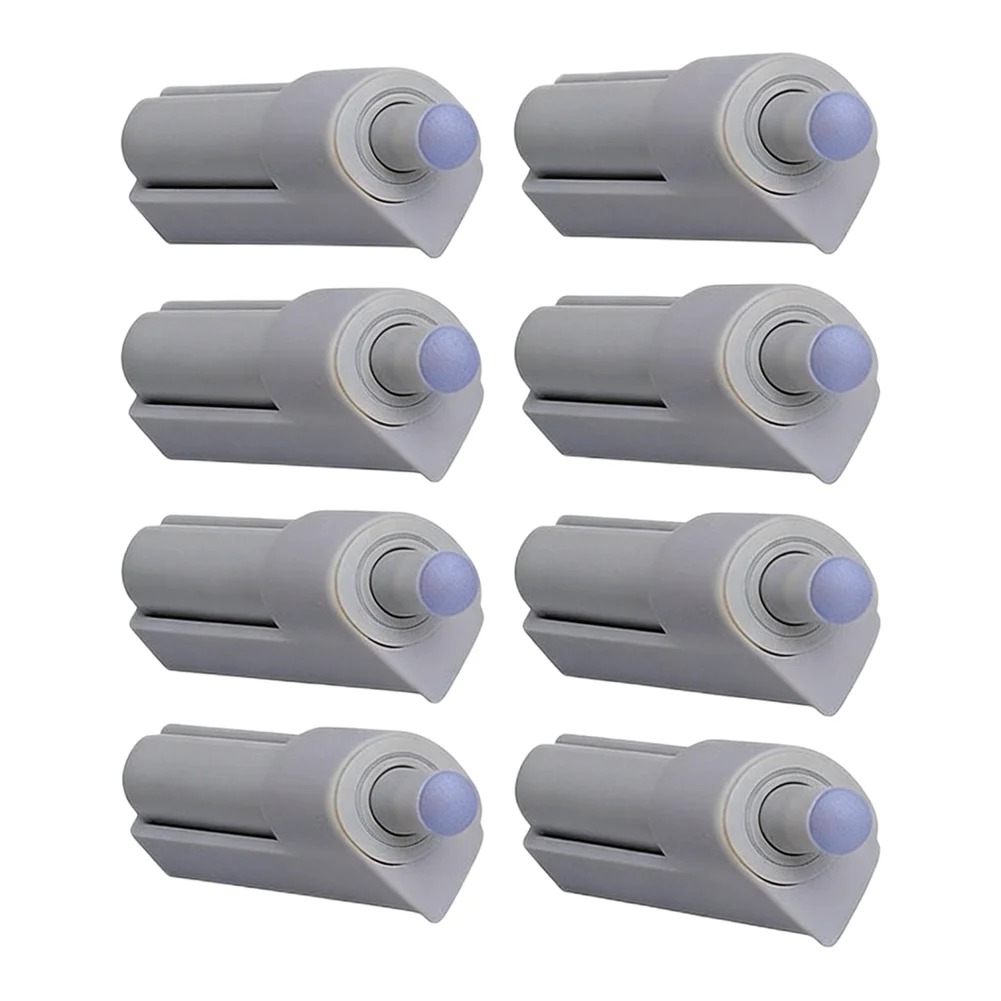 Soft Close Retrofitting 10 Pack Door Dampers for Furniture Cabinets Pressure Buffer to Minimize Noise and Protect Door Edges