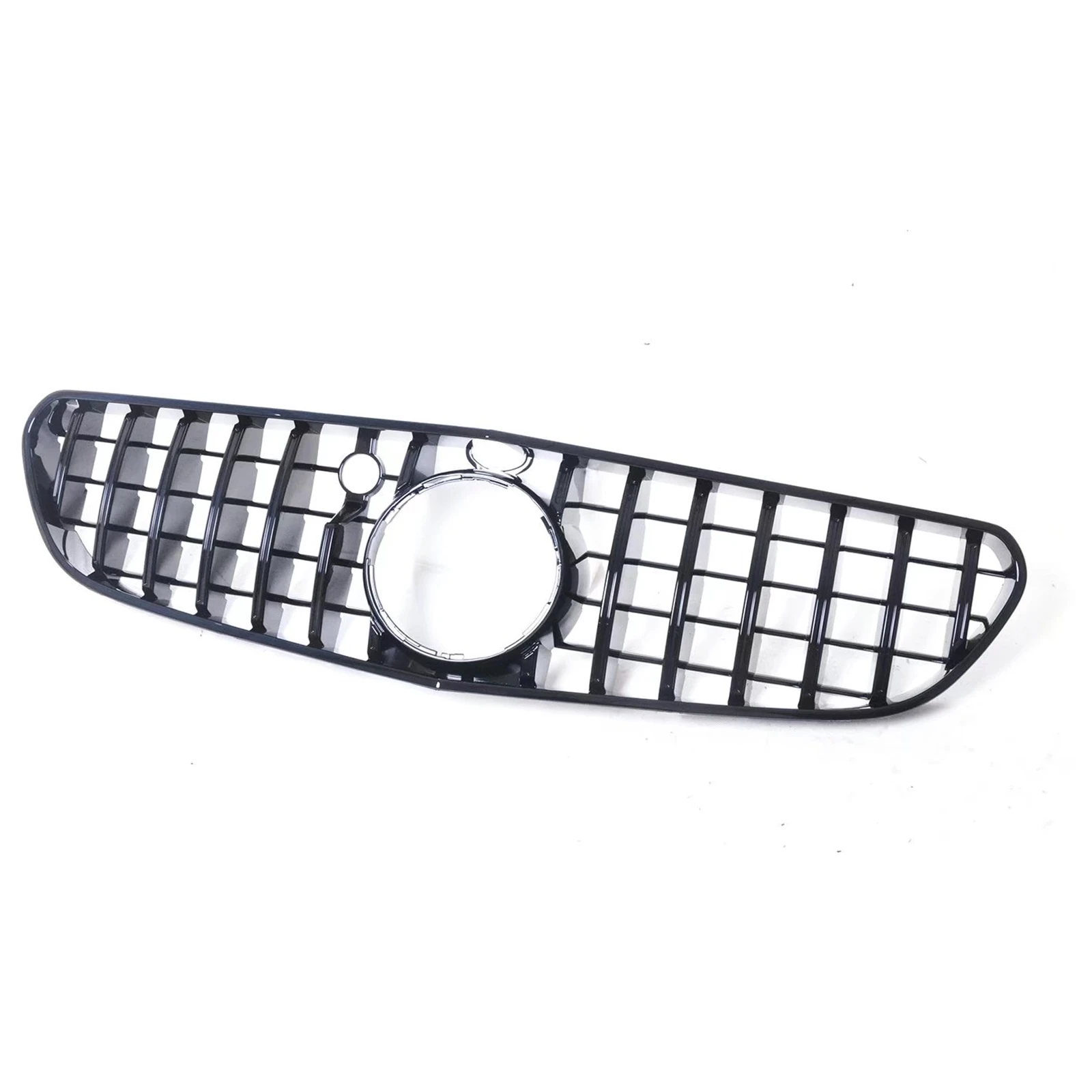 Front Grille Grill Upper Replacement Bumper Hood Mesh Auto Kit For Mercedes Benz W217 Coupe S63 AMG GT 2015-2017