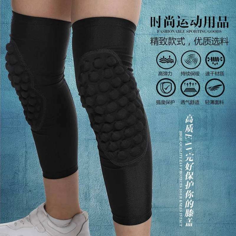 Anti-collision Sports Knee Protector Arm Guard Basketball Football Goalkeeper Breathable High Elastic Sports Protective Gear