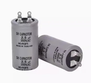 ceiling fan capacitor Factory Manufacture Various Ac Motor Capacitors 350v 2.5uf 3.5uf Fan Motors