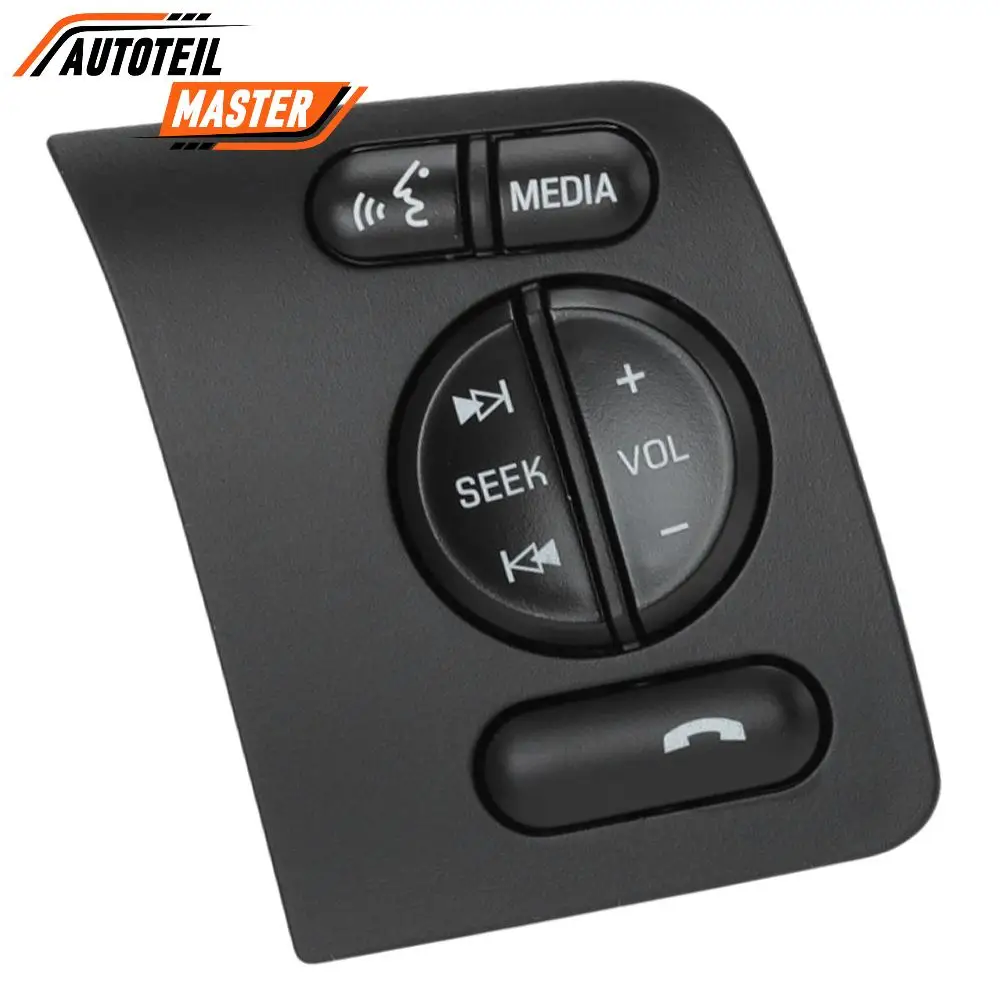 

For Ford F-250 F-350 2011-2014 DC3T9E740CAW Volume Audio Phone Media Seek Control Switch Button 6 Pins