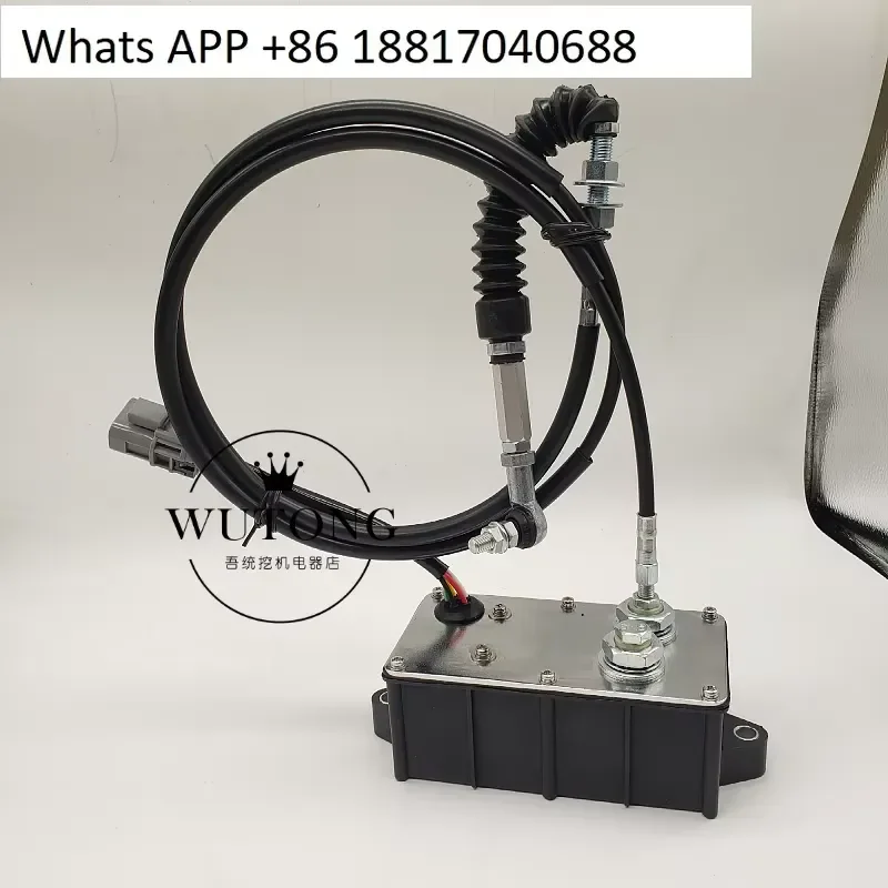 1PC Throttle Motor 523-00006 for Daewoo DH150 DH215 DH220 DH225 DH300 DH500-7 DH500-9 Excavator Parts