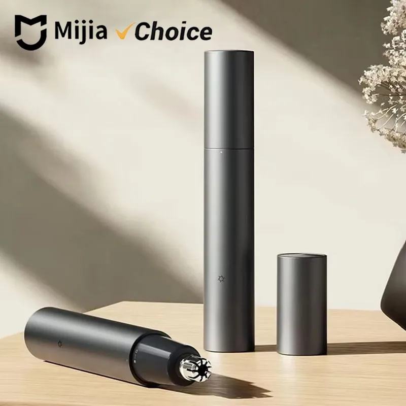 

Mijia Electric Nose Hair Trimmer Portable Nose Ears Hair Eyebrow Trimmer for Men Rechargeable Painless Clipper Tools
