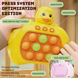Push Pop Game Machine Toys Electronic Pushit Pro Super Bubble Pop Game Light Push Up Antistress Fidget Toys For Kid Navidad Gift