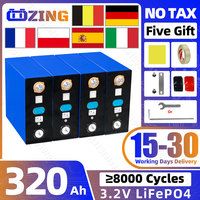 EU Stock 320Ah 3.2V Lifepo4 Battery Lithium Ion Akku LFP for RV EV Camping Car Boat Ship 12V 48V Solar Home Energy Storage Power