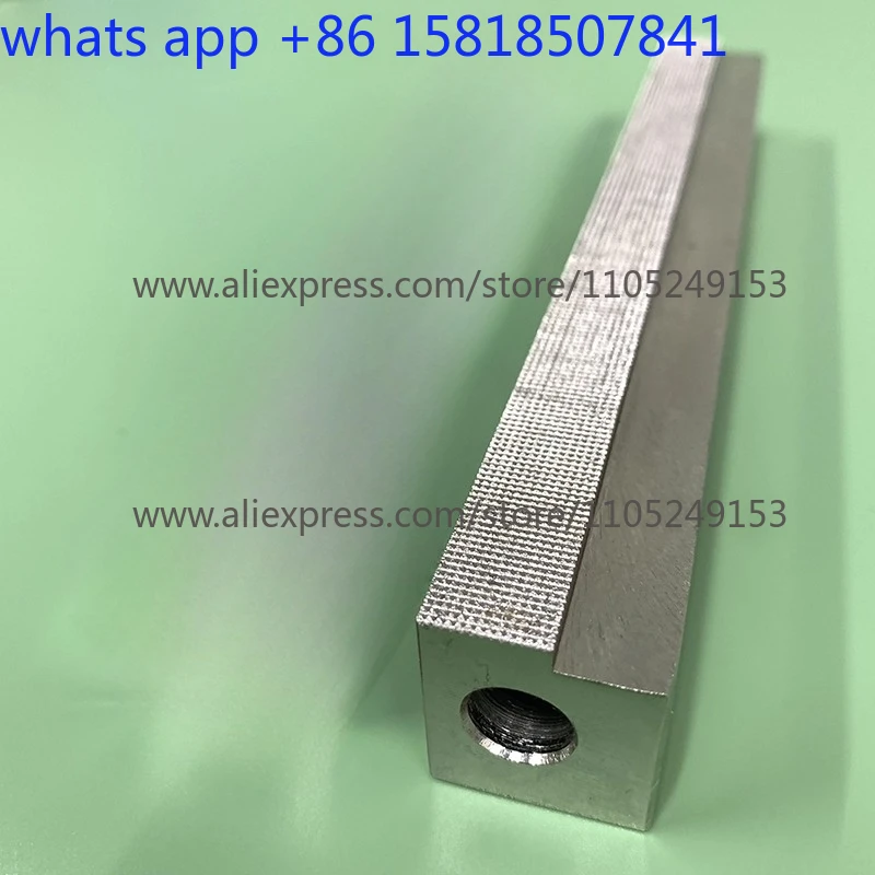 Vertical packaging machine accessories mold, unilateral straight reticulate
