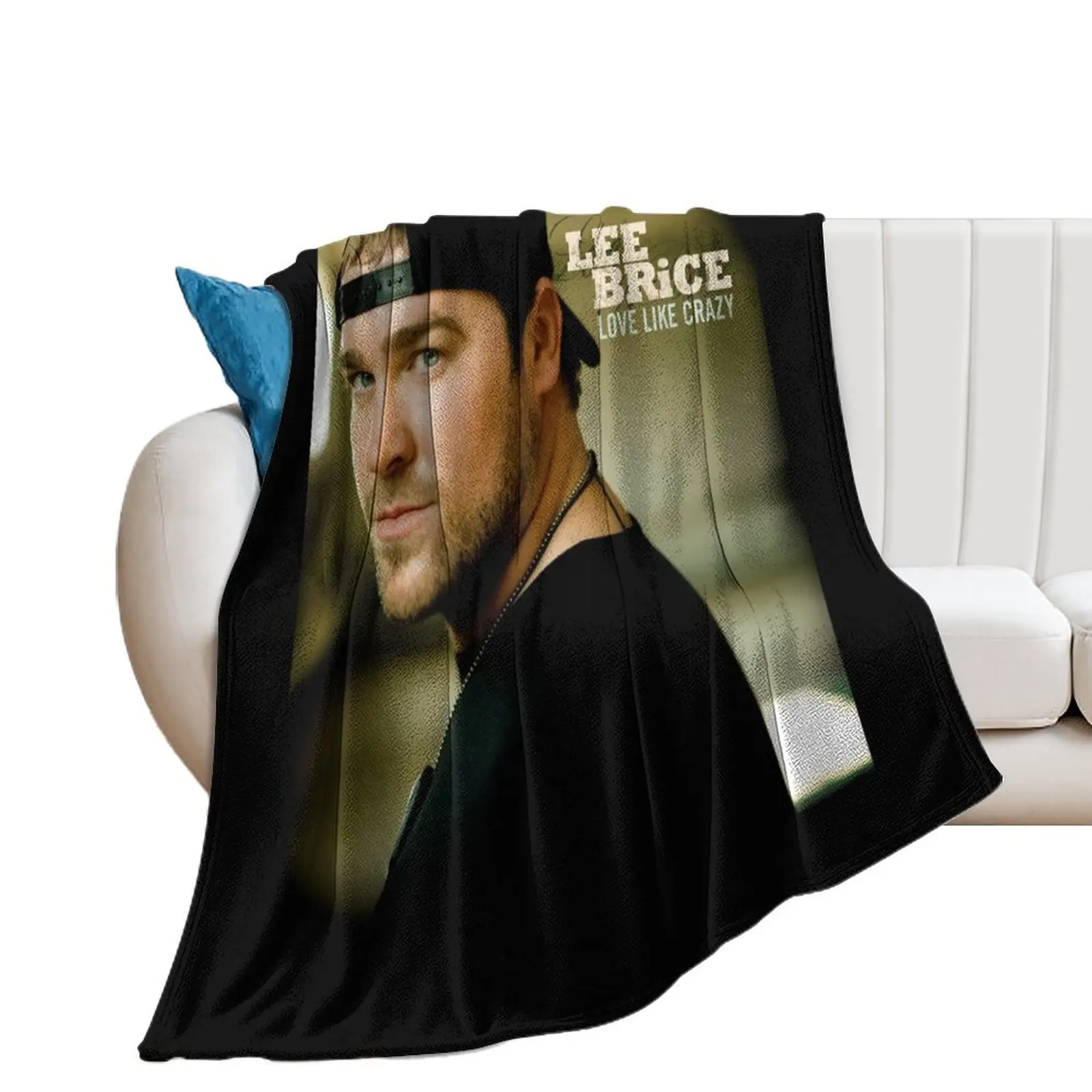 Lee Brice love like crazy Throw Blanket Summer Single Blankets For Sofas Retros Blankets