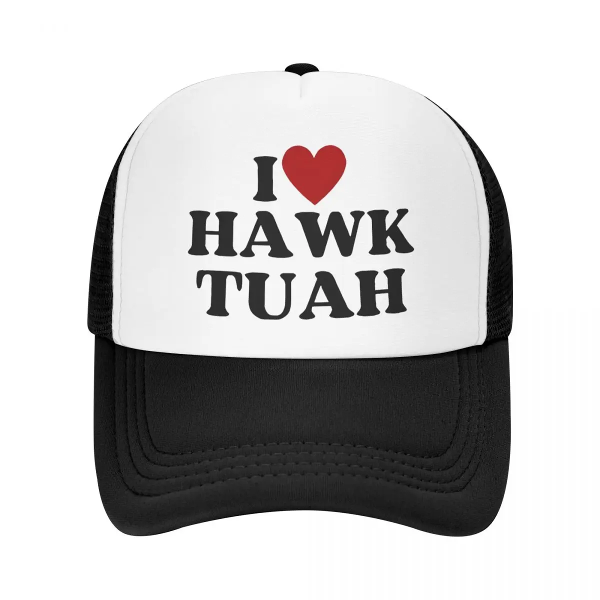 

Кепка I Love Hawk Tuah для взрослых, винтажная шляпа от солнца, регулируемая бейсболка, сетчатая бейсболка