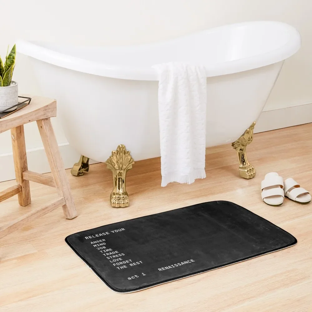 

BREAK MY SOUL RENAISSANCE Bath Mat Bath Accessories Carpet Living Room Mat