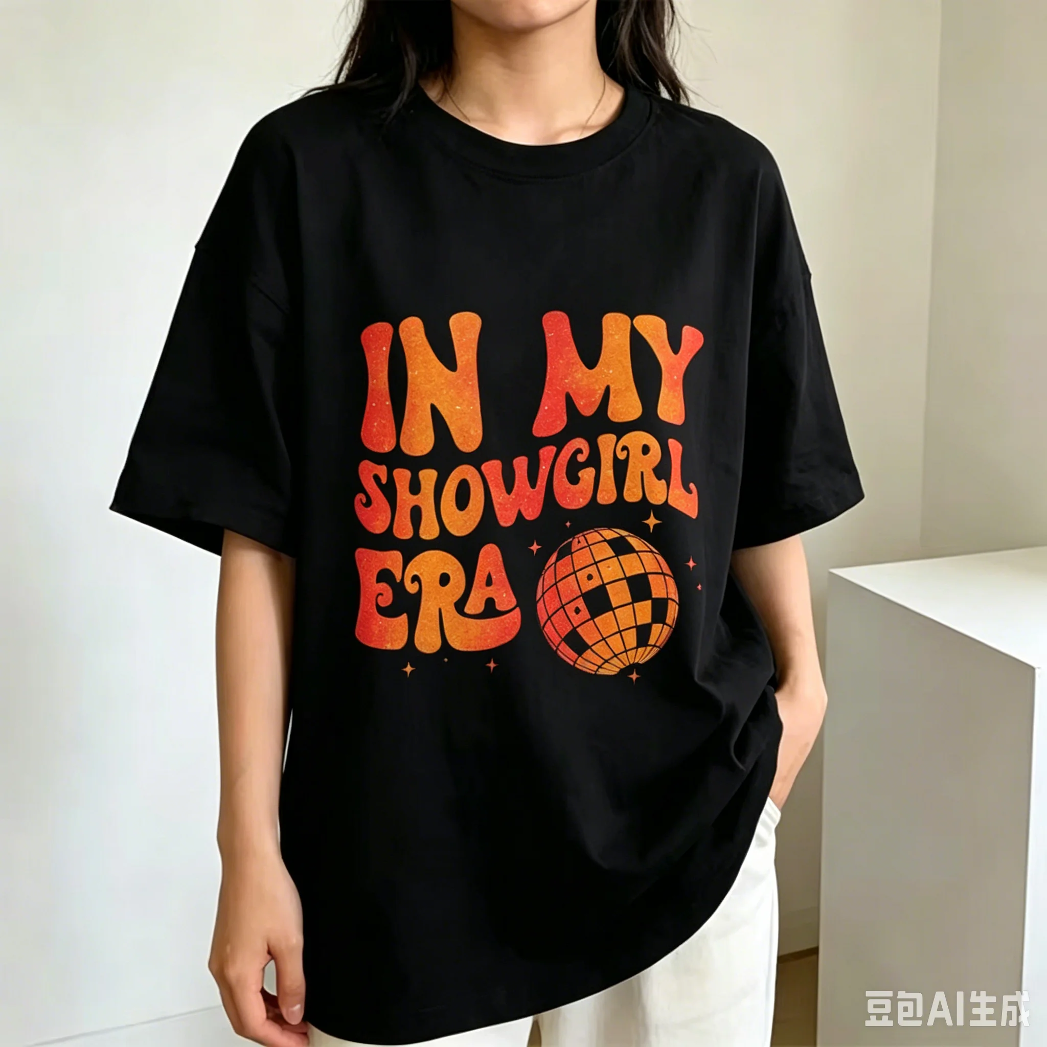 In My Showgirl Era 2026 Print T Shirts The Life of A Showgirl Fans Gift T-shirt Men Women O-Neck Vintage Oversized Cotton Tshirt