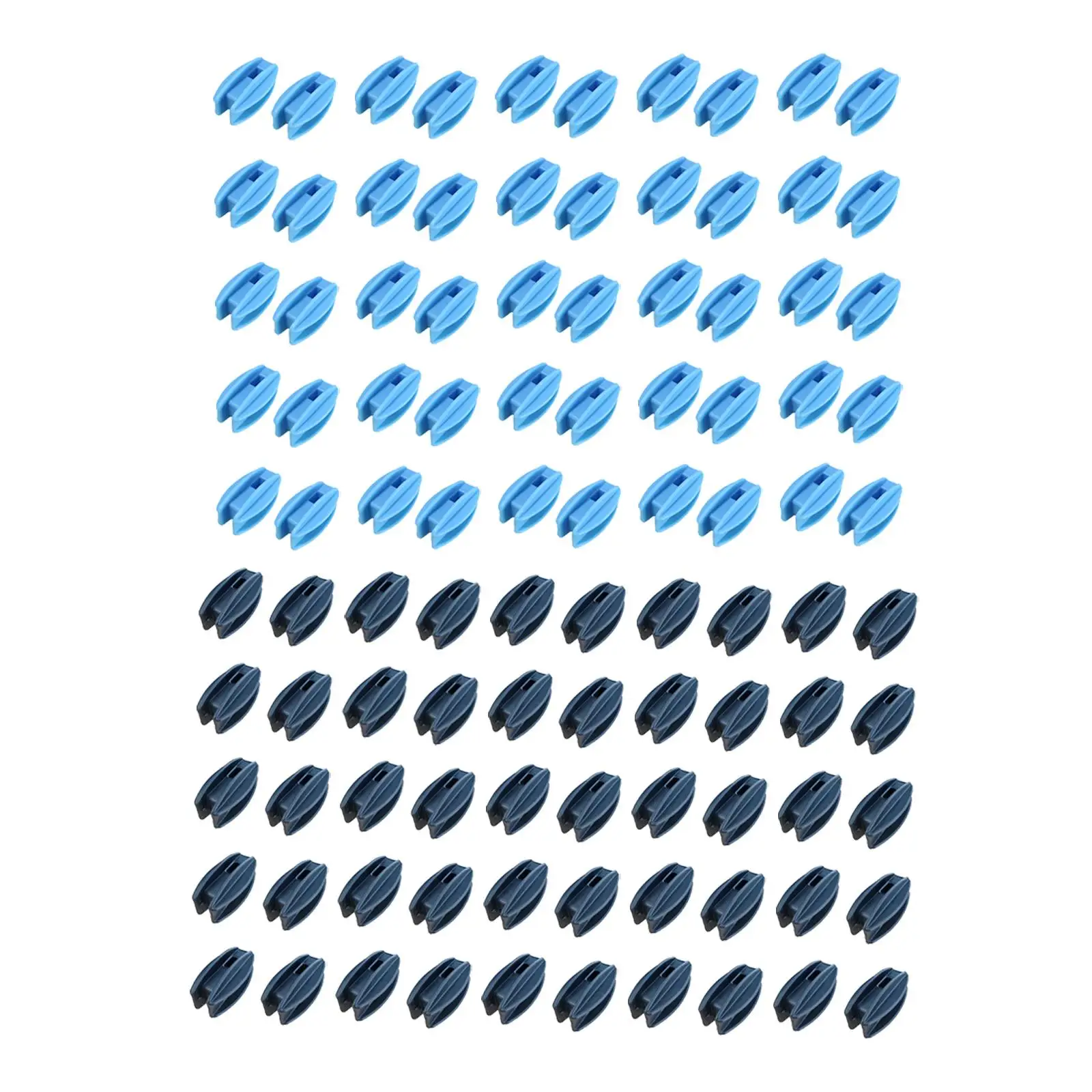 50pcs Electric Fence Insulator Post Ends Dates Fitting Easy Installation for