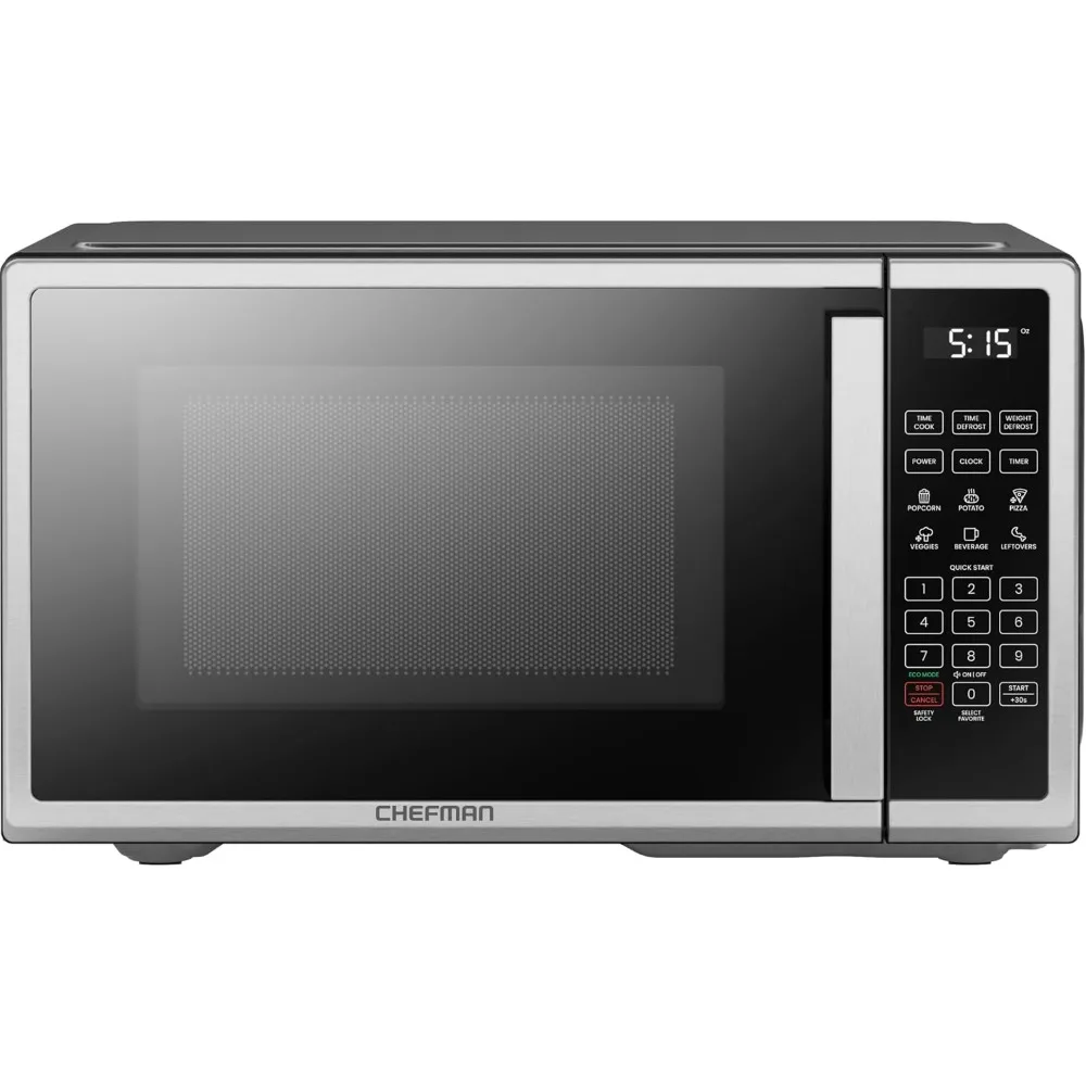 

Countertop Microwave Oven 1.1 Cu. Ft. with 6 Auto Menus, 10 Power Levels, Eco Mode, Memory, Mute Function, Child Lock,Easy Clean