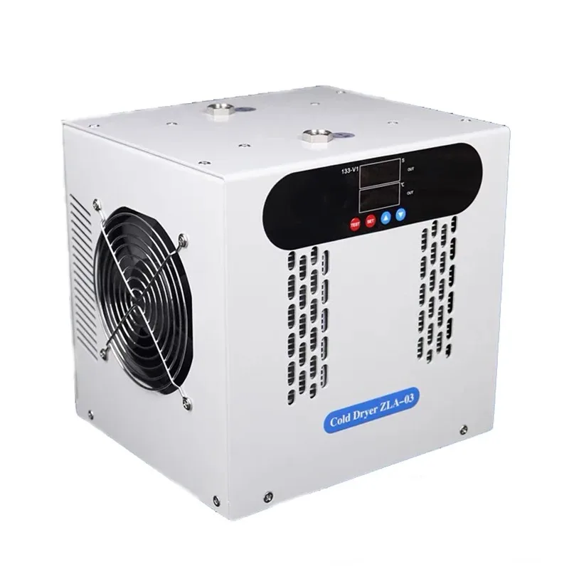 220V Cold Dryer Compressed Air Drying Water Removal Filter Small Three-coordinate Air Compressor Refrigerated Gas Dryer