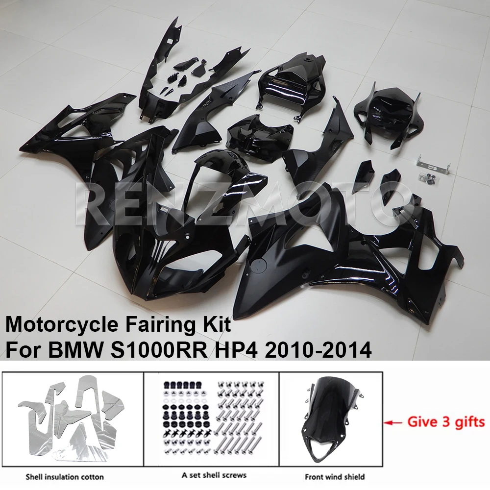 For BMW S1000RR HP4 2010-2014 Fairing B1012-106a Motorcycle Set Body Kit Decoration Plastic Guard Plate Accessories Shell