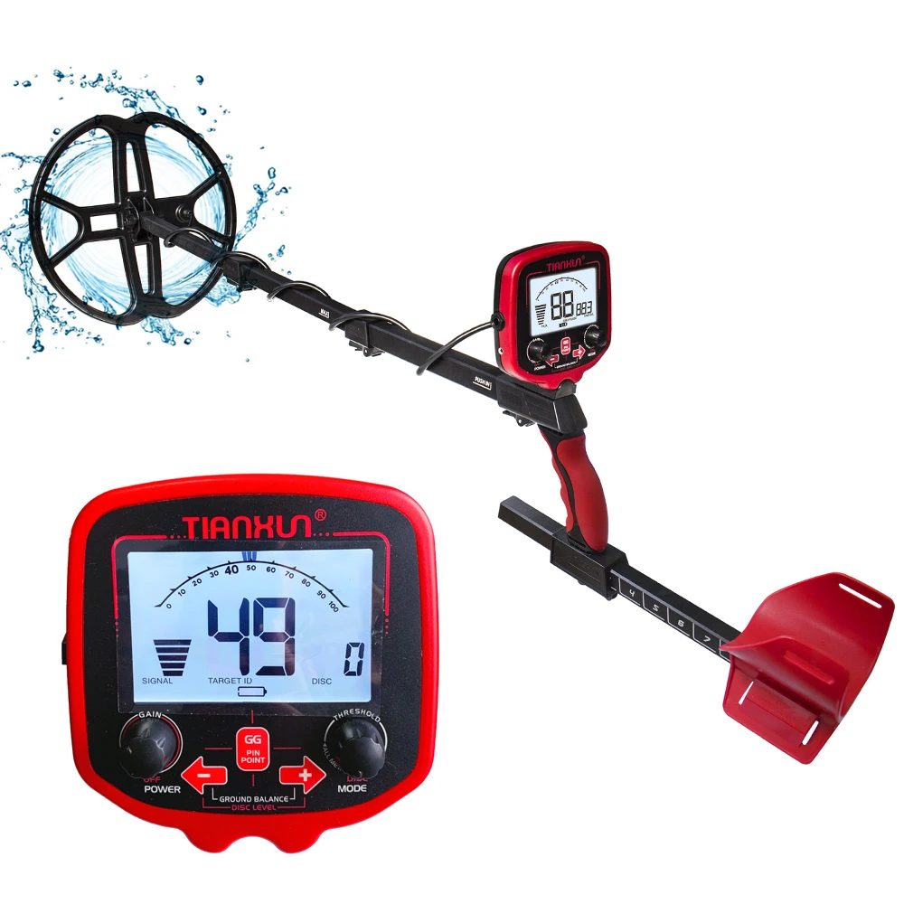 TX-850L Metal Detector for Underground Metal Detection and Outdoor Treasure Hunting