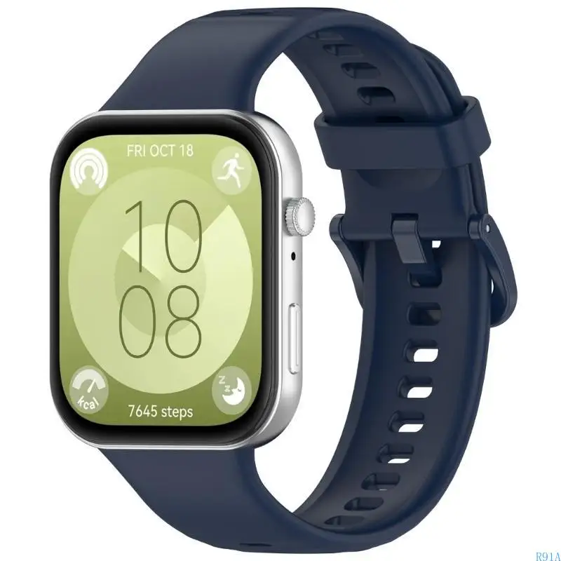 R91A замена браслета Водонепроницаемый ремешок для часов удобной силиконовой часовой лент удобный браслет для часов для часов