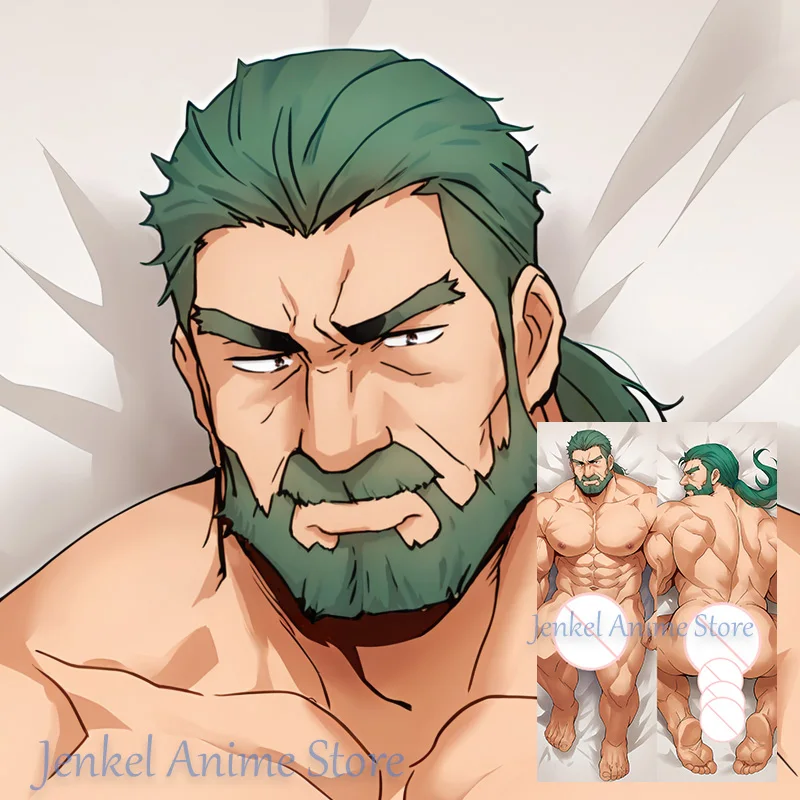 

Dakimakura Anime Grandpa Pillowcase Life-size Double-sided Print Body Pillow Cover