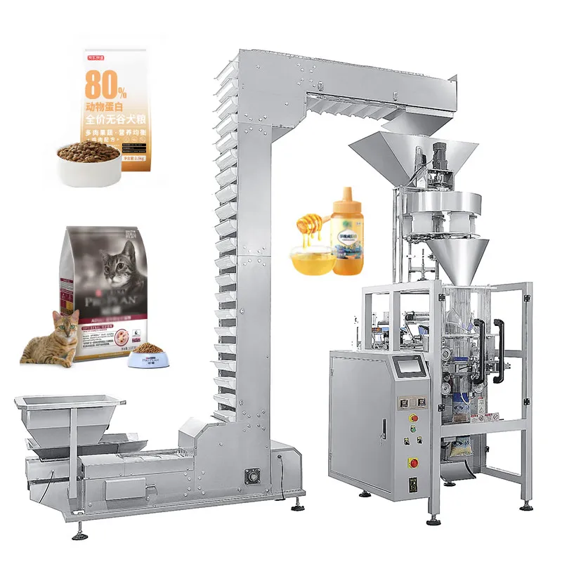 Automatic 6 Lane Strawberry Jam Ketchup Tomato Sauce and Sachet Spice Grind Condiment Pack Machine to Pack Peanut