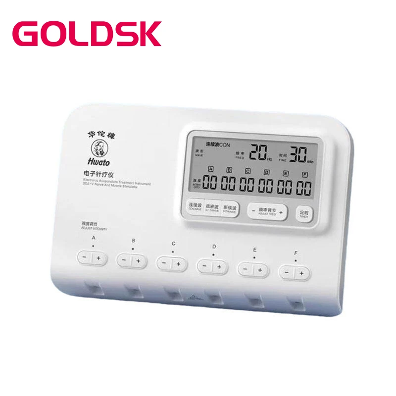 Dispositivo de terapia con agujas electrónicas Huatuo SDZ-V, con 3 formas de onda ajustables, adecuado para fines clínicos y alivio del entumecimiento.
