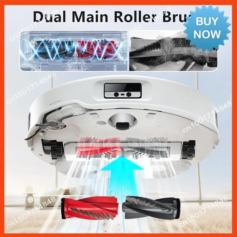 Conjunto de limpeza abrangente BISM de 18 peças para Roborock Saros 10/G30/S9 Maxv Ultra: filtros HEPA, escovas, esfregões, saco de pó